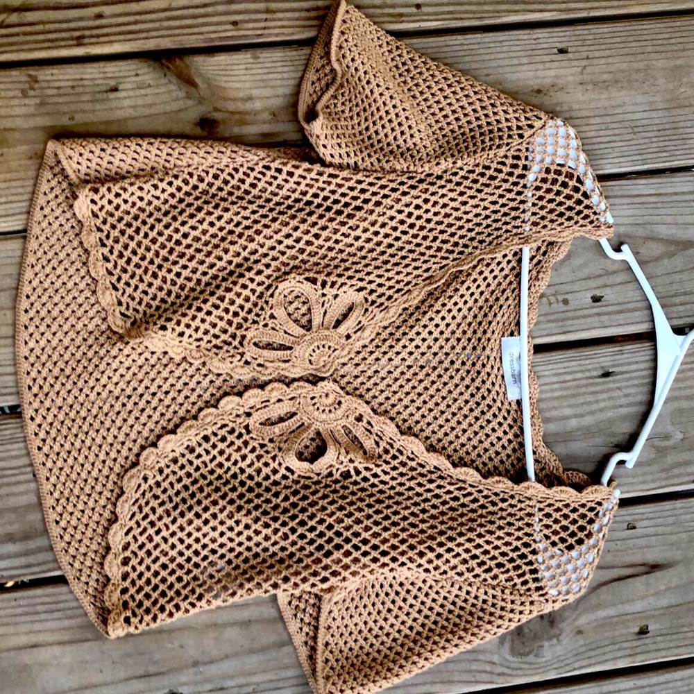 Trendy brown knitted top, dress barn, Dm if you are interested!! :)
